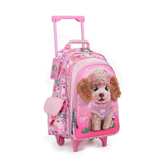 MOCHILA CARRITO POODLE