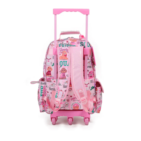 MOCHILA CARRITO POODLE