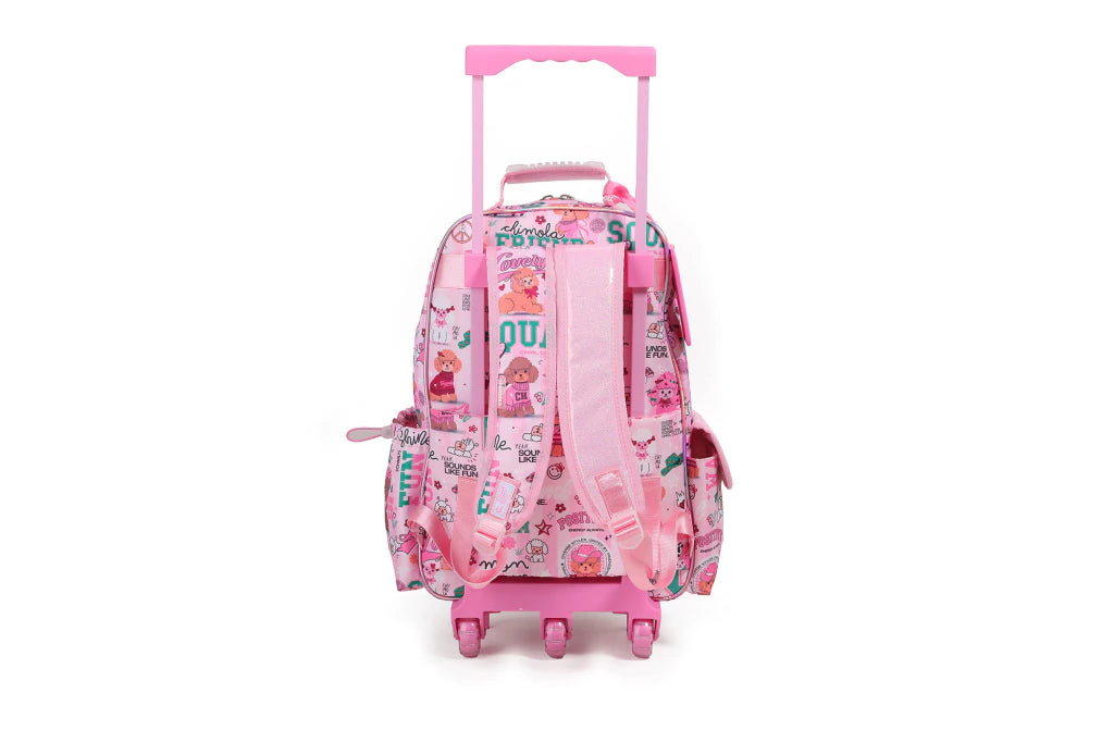 MOCHILA CARRITO POODLE