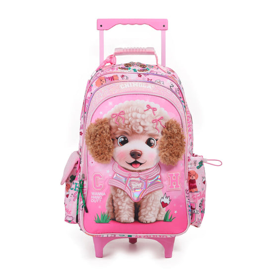 MOCHILA CARRITO POODLE
