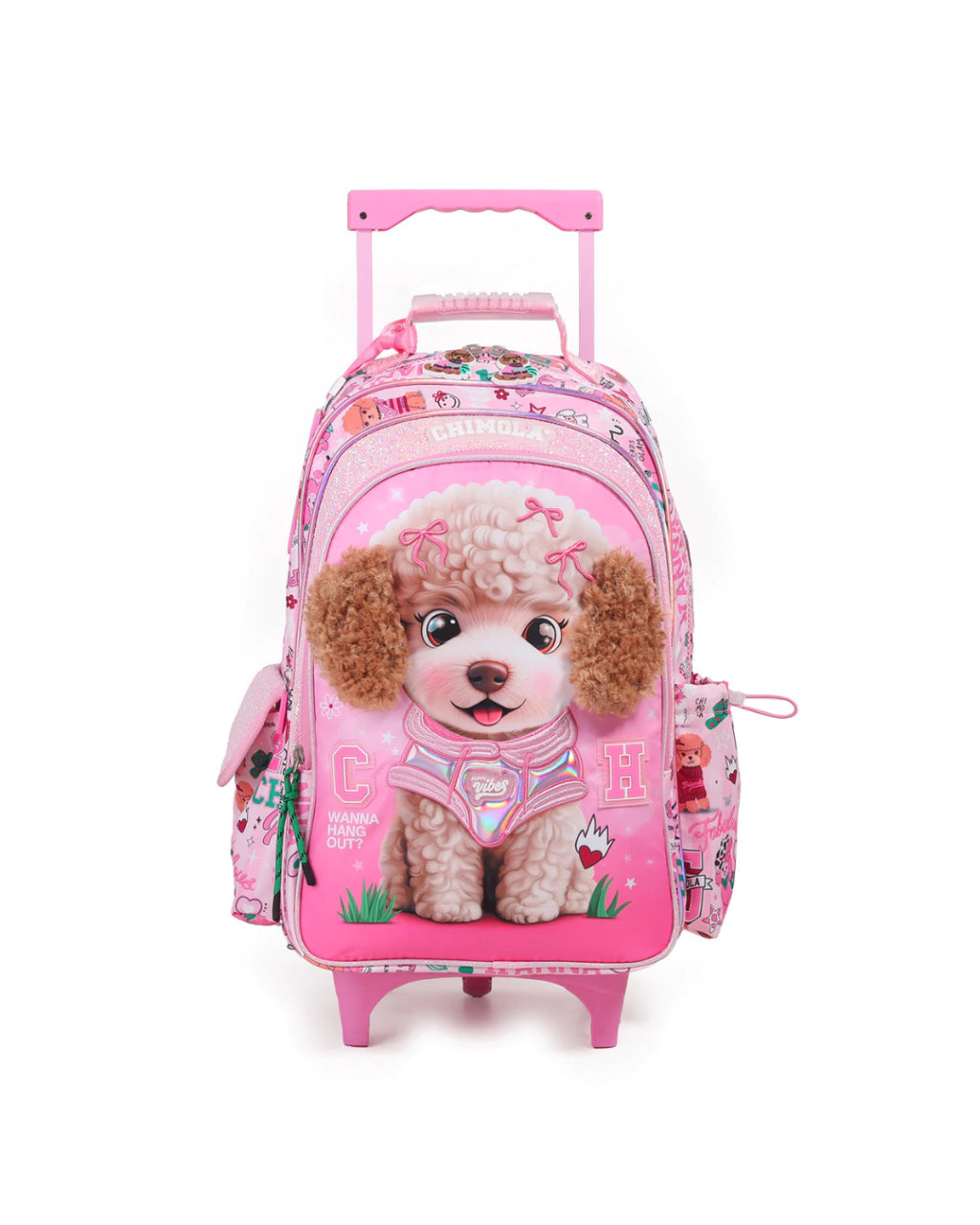 MOCHILA CARRITO POODLE
